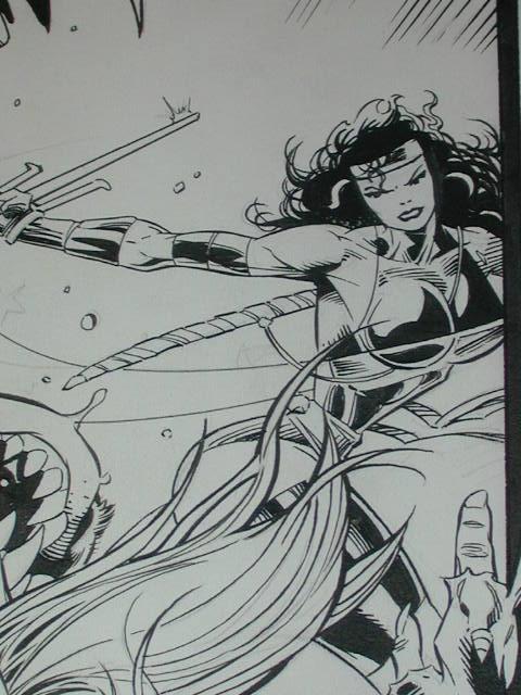 Wolverine #103 Page #4 Ass kicked by Elektra